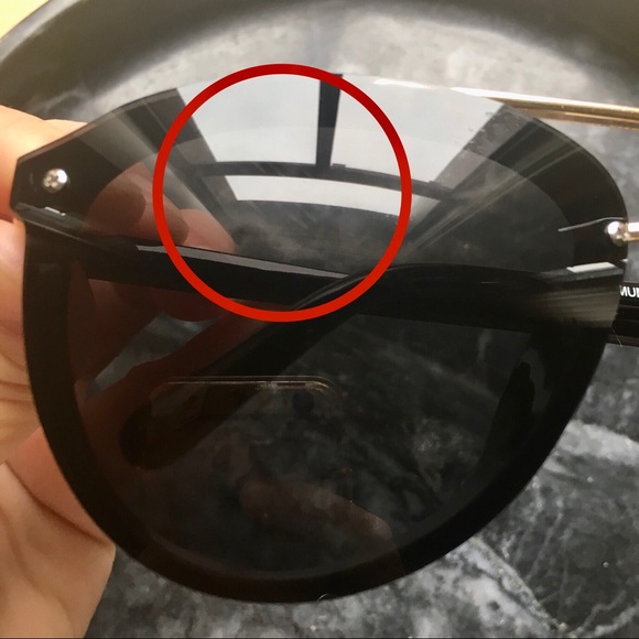 🟣 2/$10 Black and Gold Sunglasses - Picture 6 of 6